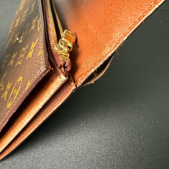 Louis Vuitton Portefeuille Sarah brown monogram long wallet clutch - Picture 12 of 13